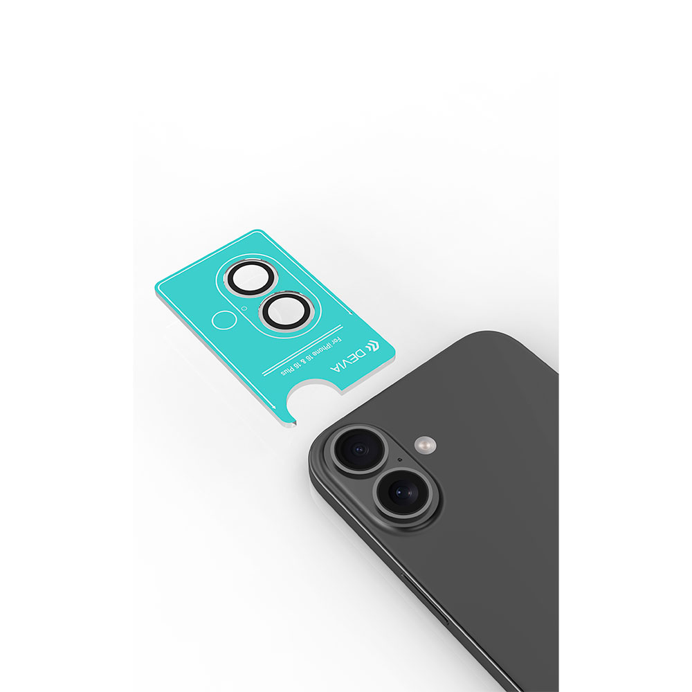 Devia Peak Series Crystal Lens Protector pre iPhone 16/16 Plus - Clear