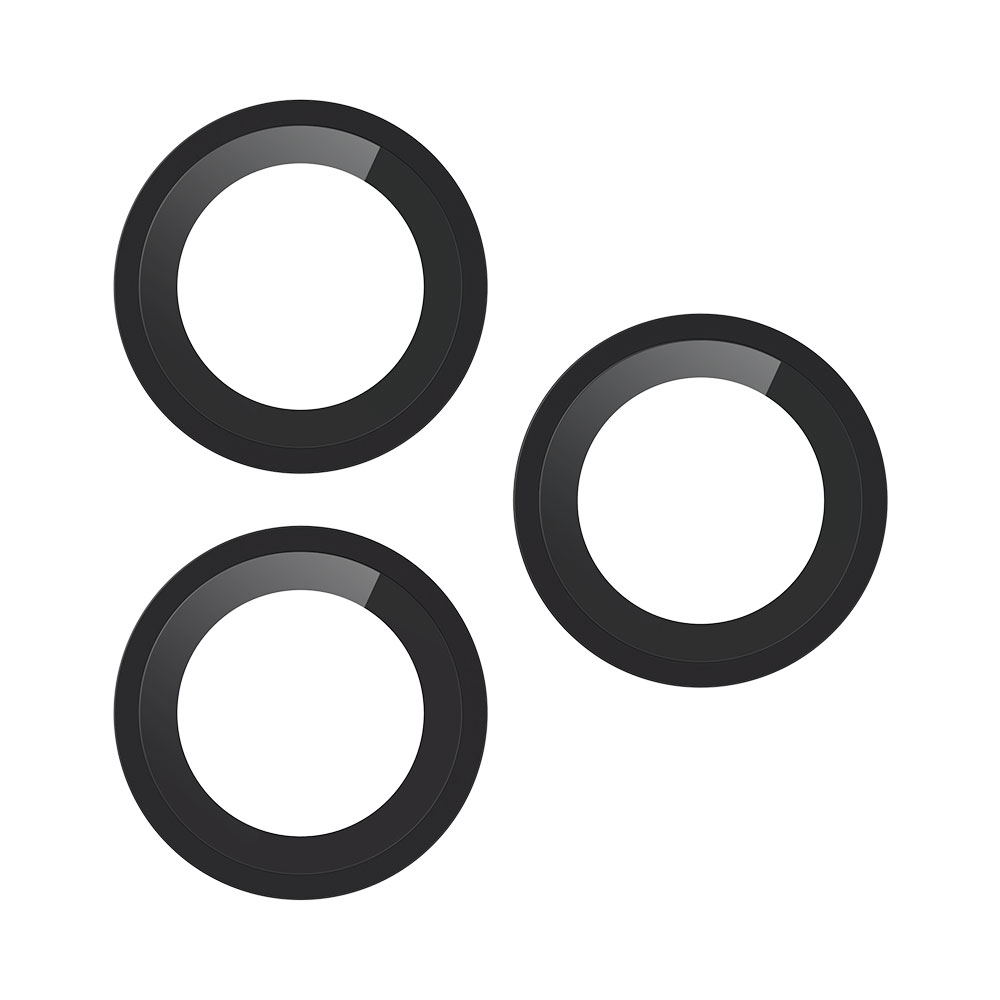 Devia Peak Series Lens Protector pro iPhone 16 Pro/16 Pro Max - Dark Black