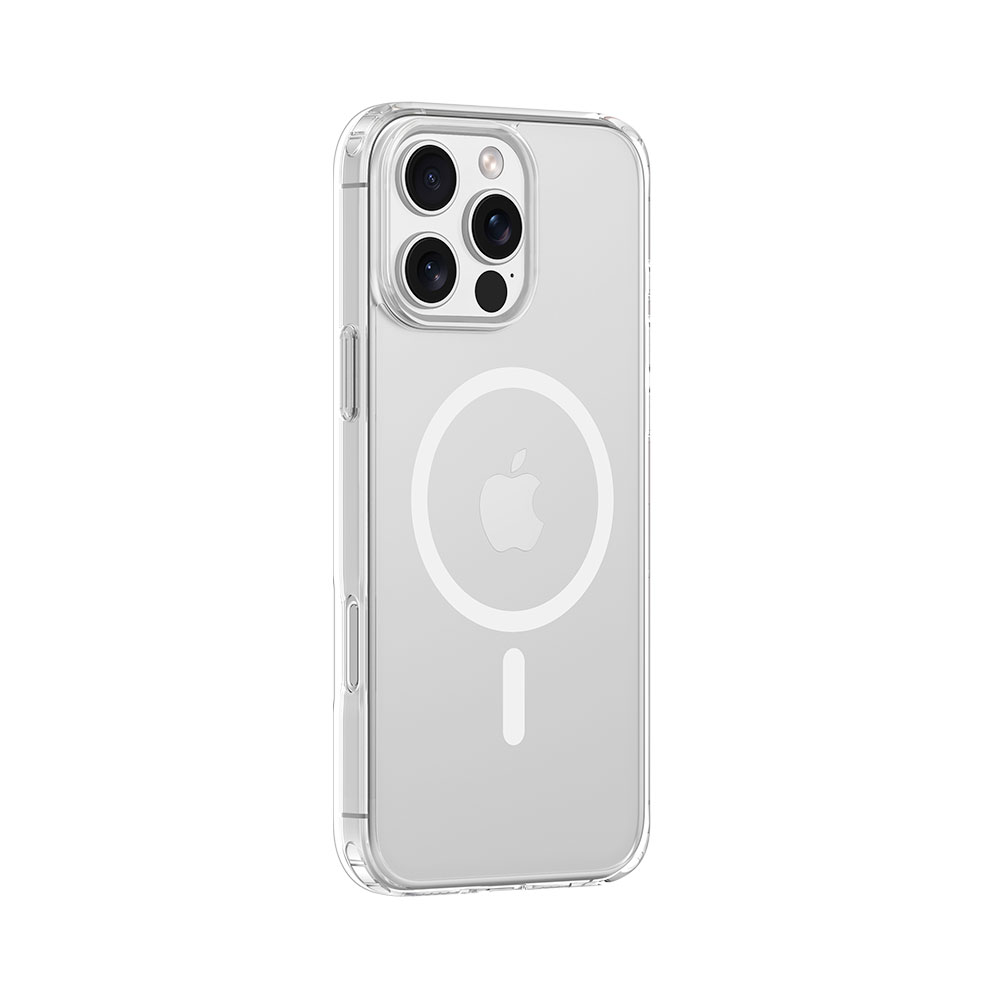 Devia kryt Pure Clear Magnetic Shockproof Case pre iPhone 16 Pro - Clear