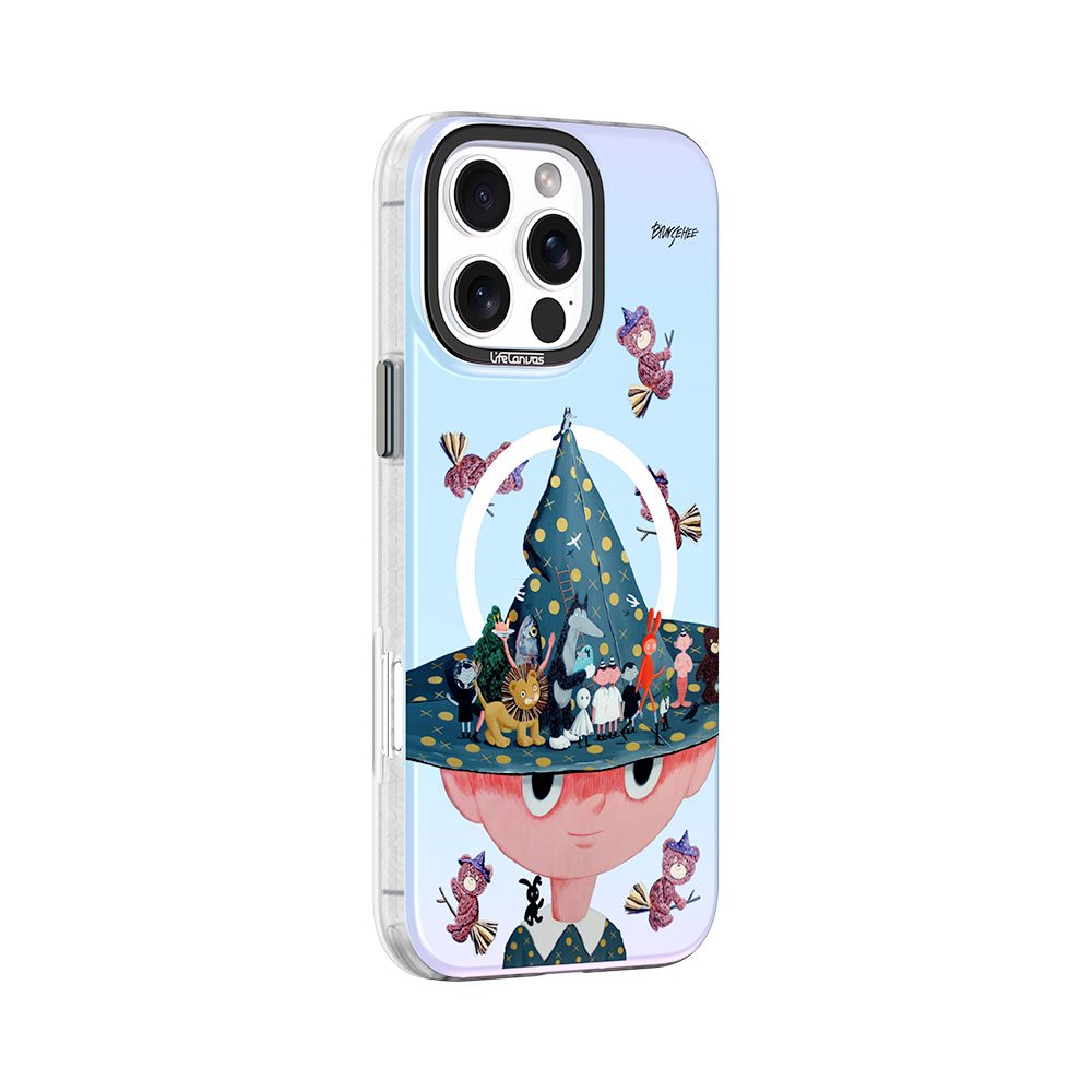 Devia kryt Canvas Series Magnetic Case pre iPhone 16 - Magician