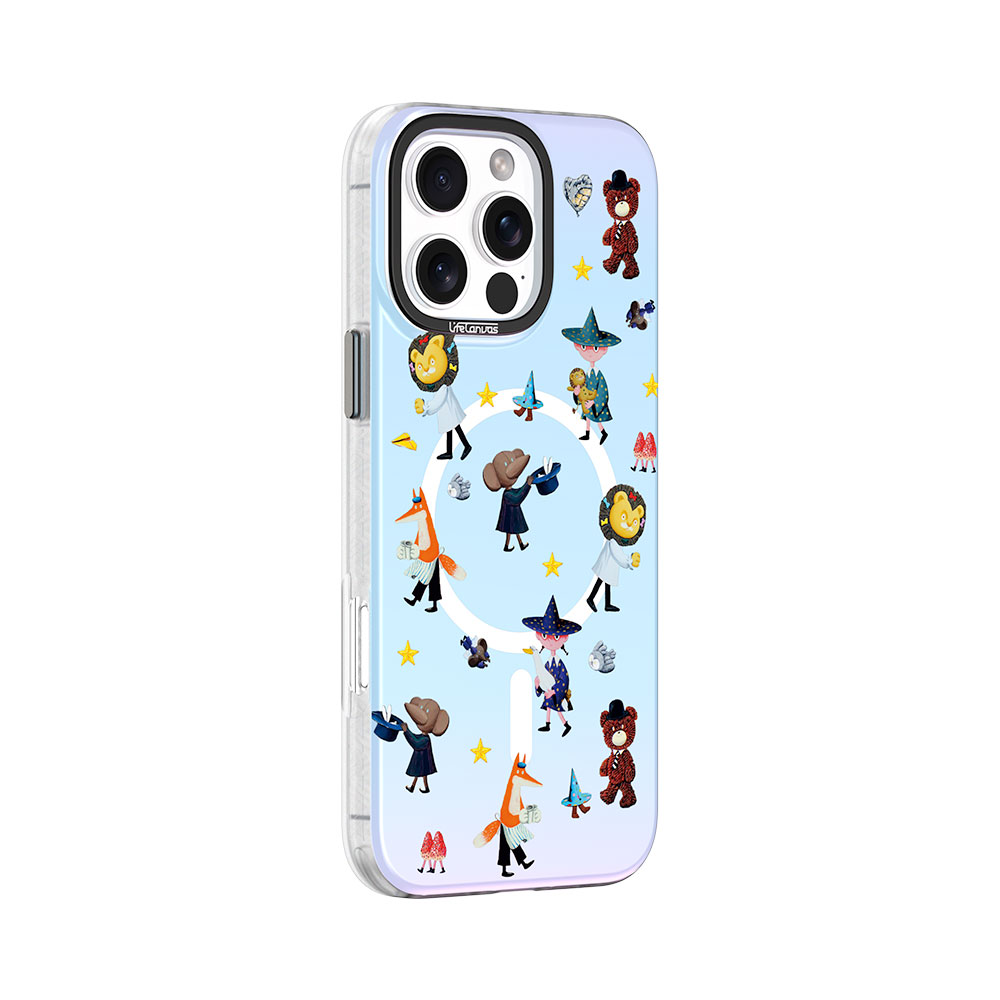 Devia kryt Canvas Series Magnetic Case pre iPhone 16 Pro - Magic Academy