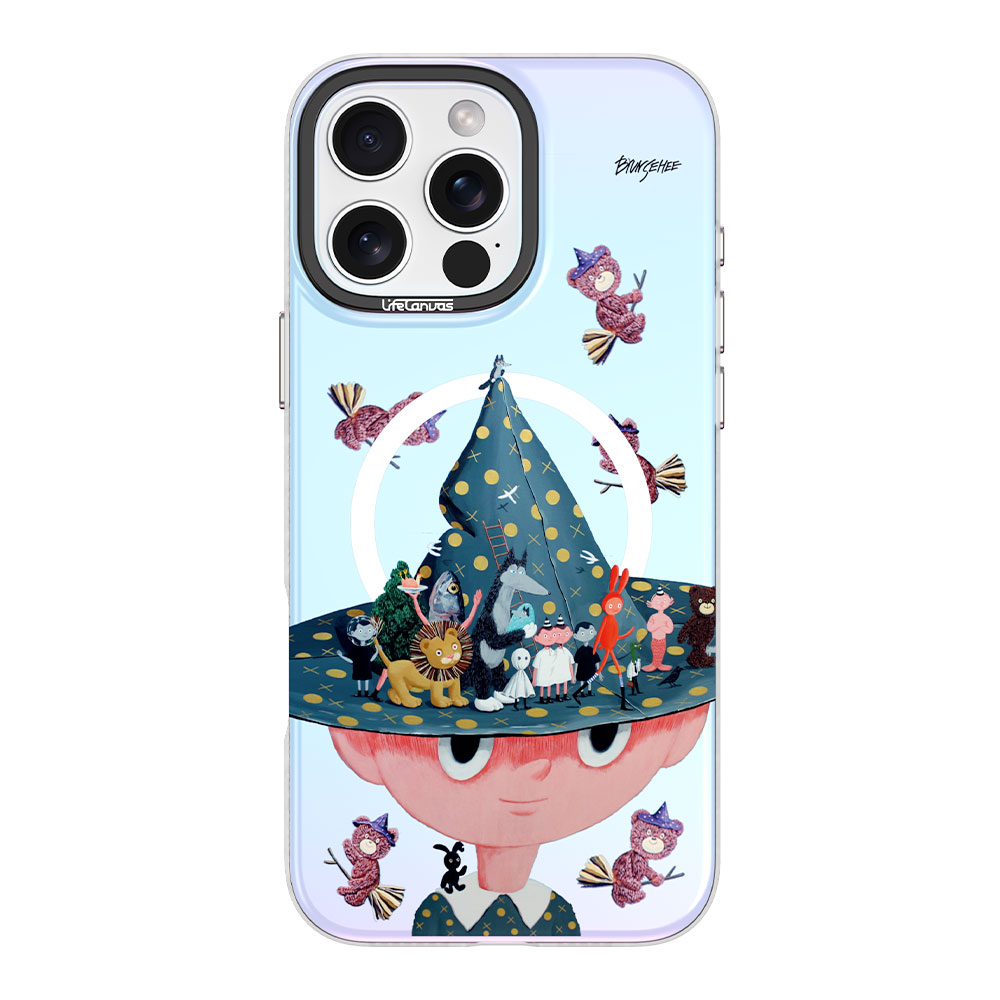 Devia kryt Canvas Series Magnetic Case pre iPhone 16 Plus - Magician