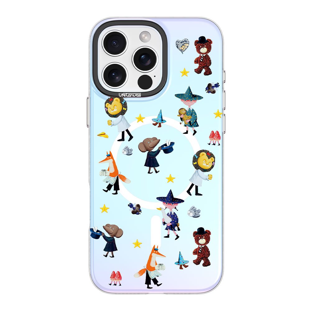 Devia kryt Canvas Series Magnetic Case pre iPhone 16 Plus - Magic Academy