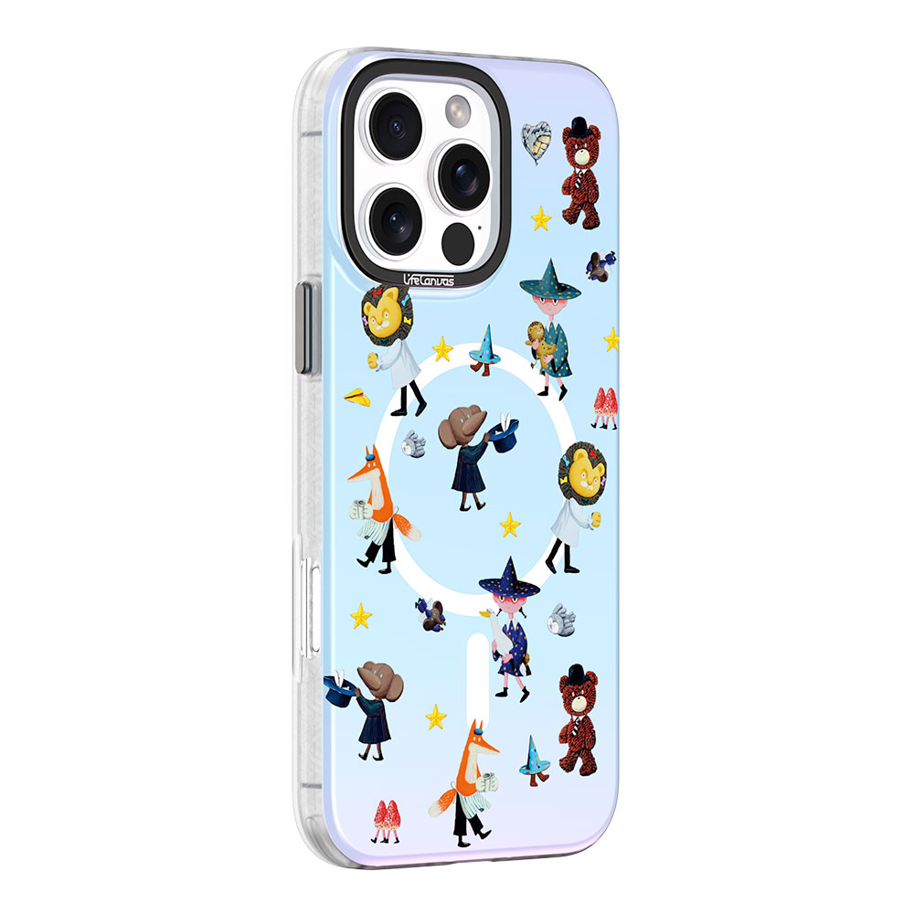 Devia kryt Canvas Series Magnetic Case pre iPhone 16 Plus - Magic Academy