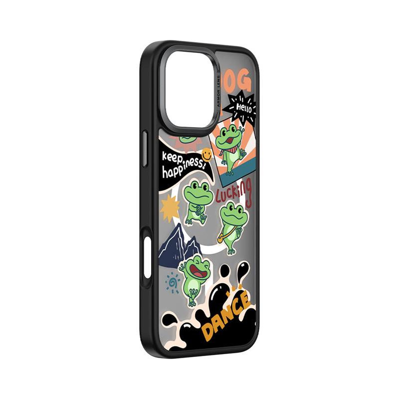 Comma kryt Cultural Series Magnetic Case pre iPhone 16 - Lucky Frog