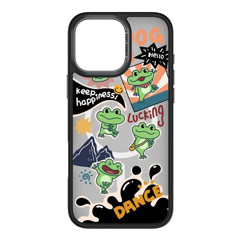 Comma kryt Cultural Series Magnetic Case pre iPhone 16 Pro Max - Lucky Frog