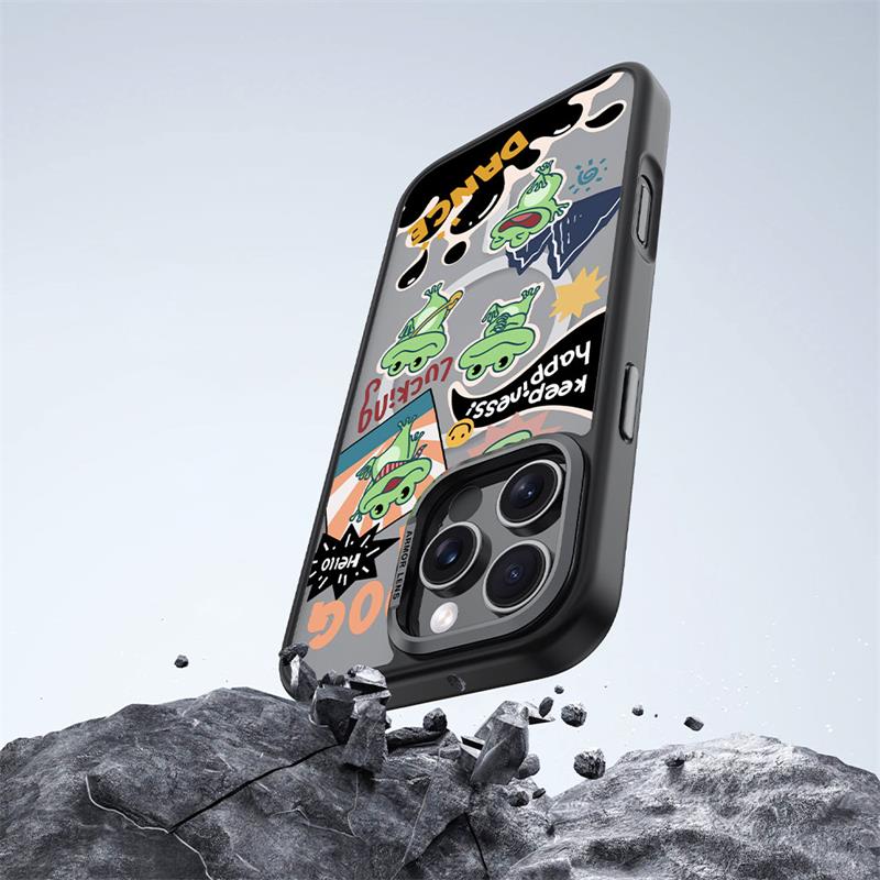 Comma kryt Cultural Series Magnetic Case pre iPhone 16 Pro Max - Happy Dog
