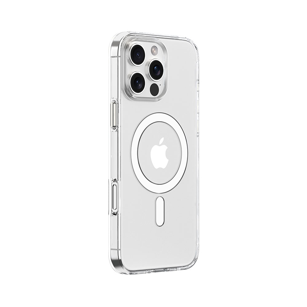 Comma kryt Elemental Series Magnetic Case pre iPhone 16 Pro - Clear