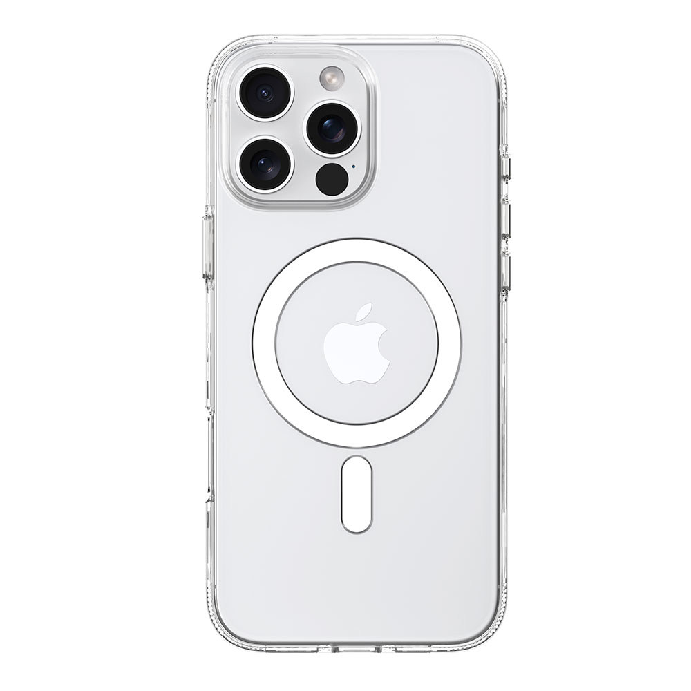 Comma kryt Elemental Series Magnetic Case pre iPhone 16 Pro Max - Clear
