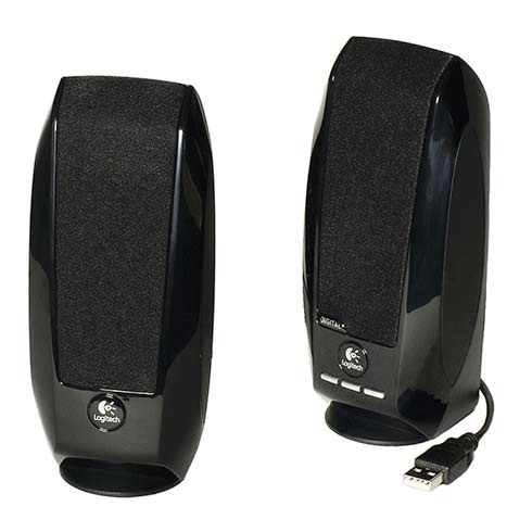 Logitech S150 - speakers 2.0, black, 5W RMS, USB