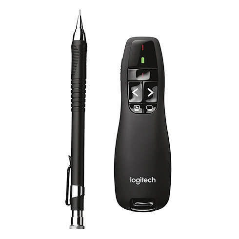 Logitech R400 - laserový prezentér