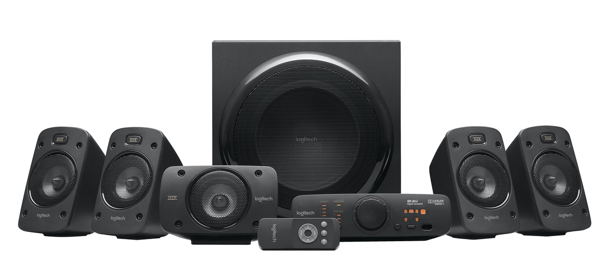 Logitech Z906 - 5.1 Surround Sound Speakers, THX, Dolby Digital, DTS