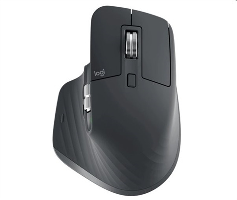 Logitech MX Master 3S for Business - výkonná bezdrôtová myš - grafitová