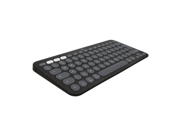 Logitech Pebble 2 combo pre Mac - tenká bezdrôtová klávesnica a myš, kombo, US - grafitová