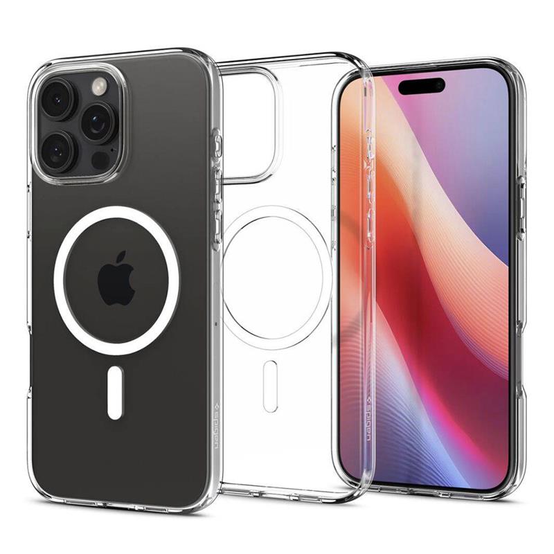 Spigen kryt Liquid Crystal MagSafe pre iPhone 16 Pro - Crystal Clear