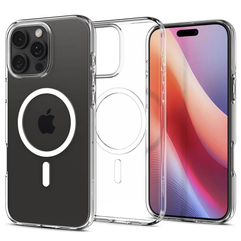 Spigen kryt Liquid Crystal MagSafe pre iPhone 16 Pro Max - Crystal Clear