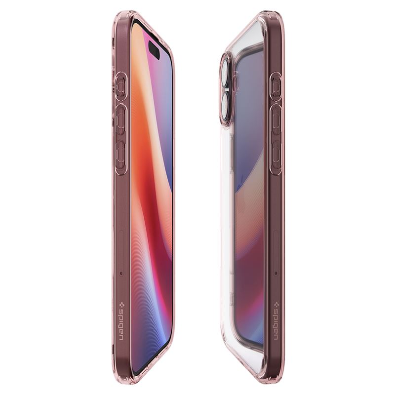 Spigen kryt Ultra Hybrid pre iPhone 16 - Rose Crystal