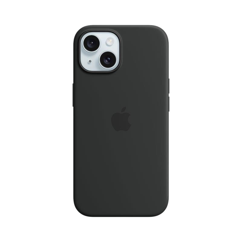iPhone 15 Silicone Case with MagSafe-Black