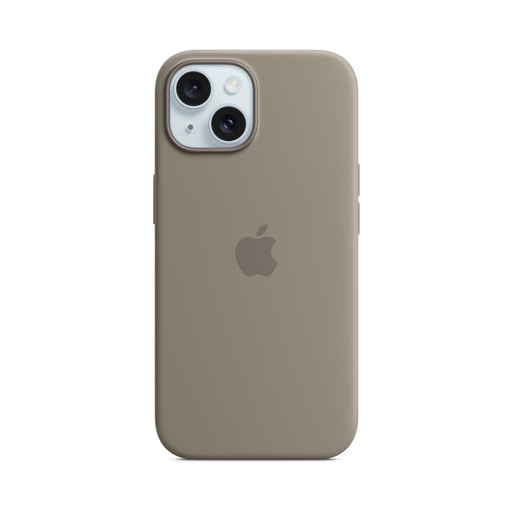 iPhone 15 Silicone Case with MagSafe-Clay