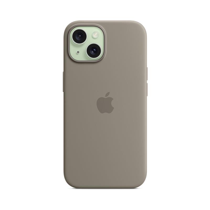 iPhone 15 Silicone Case with MagSafe-Clay