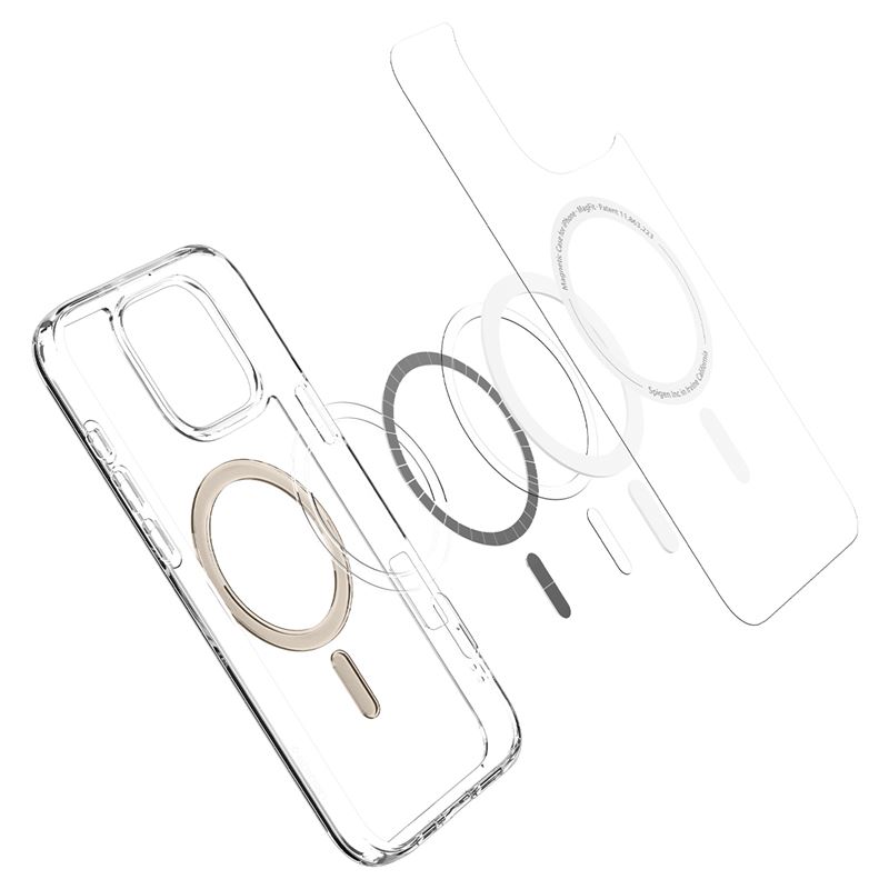 Spigen kryt Ultra Hybrid Magsafe pre iPhone 16 Pro Max - Gold
