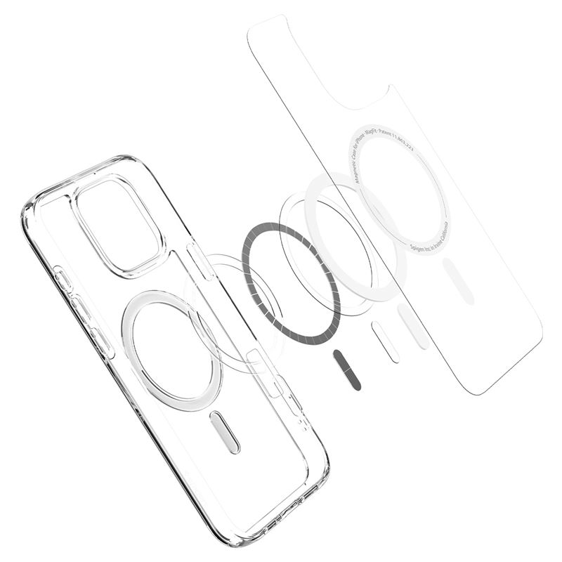 Spigen kryt Ultra Hybrid Magsafe pre iPhone 16 Pro Max - White