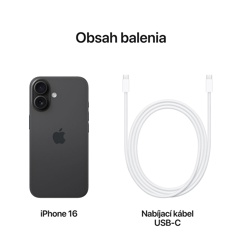 iPhone 16 128 GB čierna