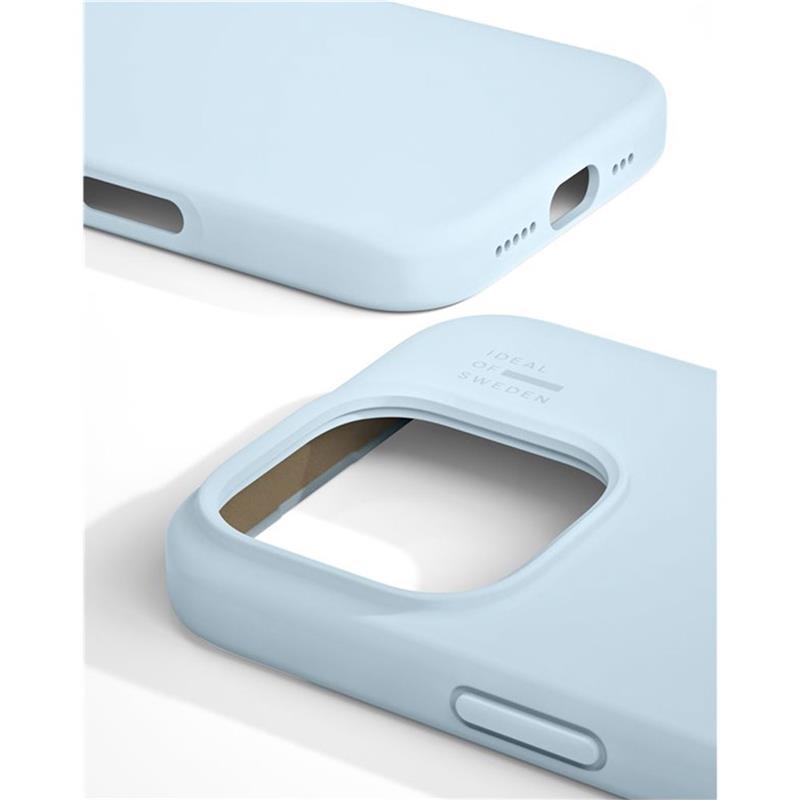 iDeal Silicone Case MagSafe iPhone 16 Pro Light Blue