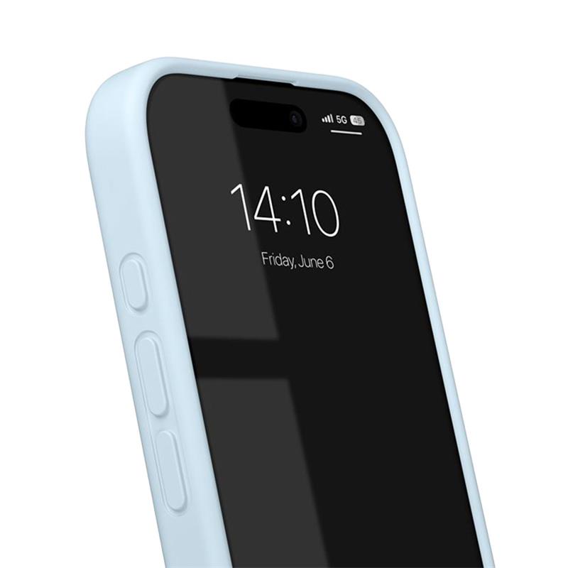 iDeal Silicone Case MagSafe iPhone 16 Pro Light Blue