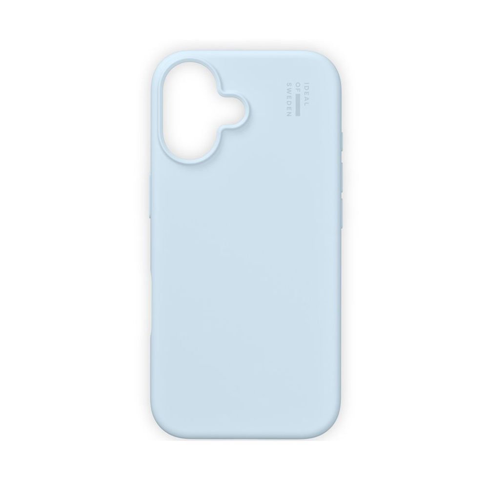 iDeal Silicone Case MagSafe iPhone 16 Light Blue