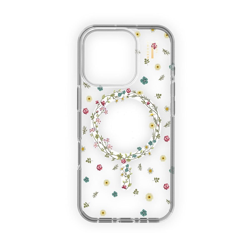 iDeal Fashion Clear Case MagSafe iPhone 16 Pro Petite Floral