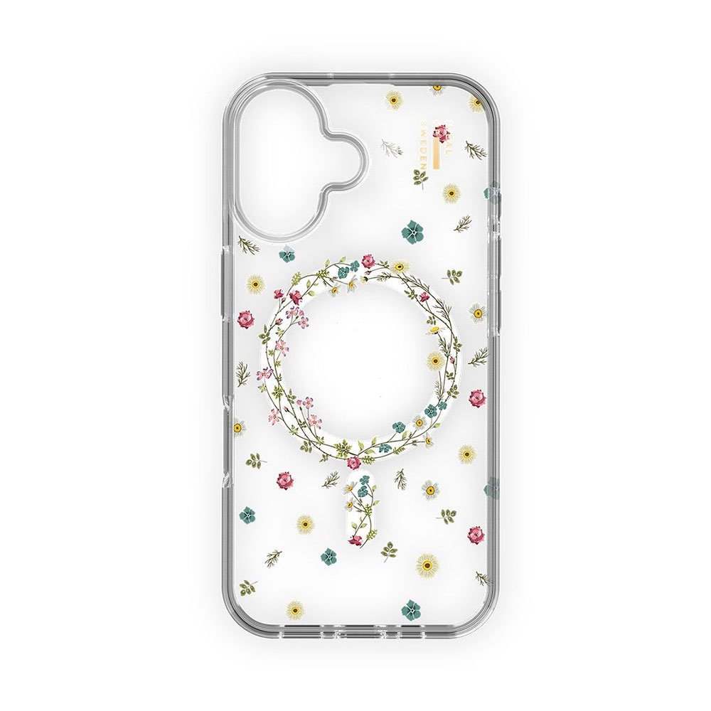 iDeal Fashion Clear Case MagSafe iPhone 16 Petite Floral