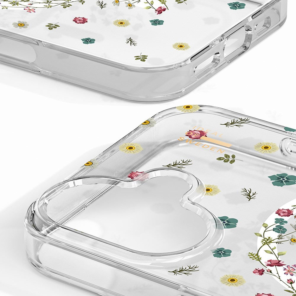 iDeal Fashion Clear Case MagSafe iPhone 16 Petite Floral