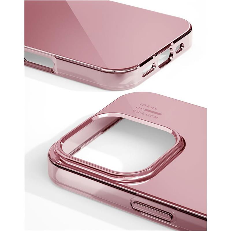iDeal Mirror Case MagSafe iPhone 16 Pro Mirror Rose Pink