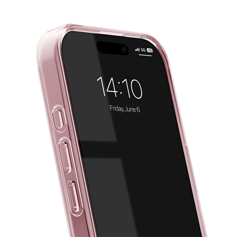 iDeal Mirror Case MagSafe iPhone 16 Pro Mirror Rose Pink