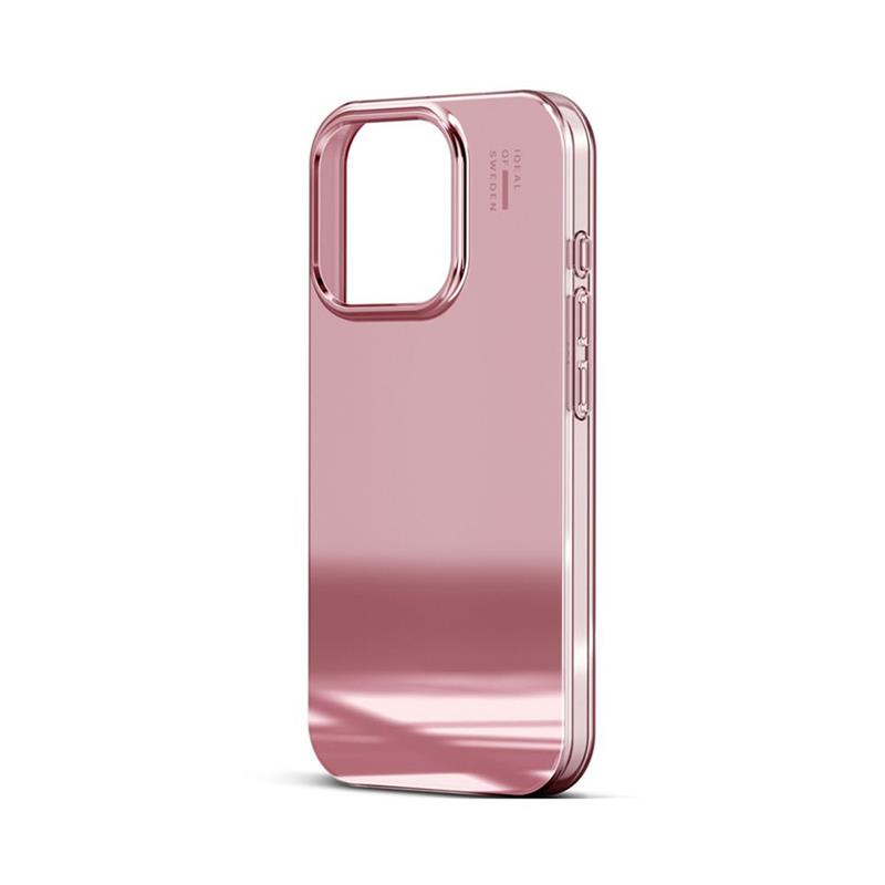 iDeal Mirror Case MagSafe iPhone 16 Pro Mirror Rose Pink