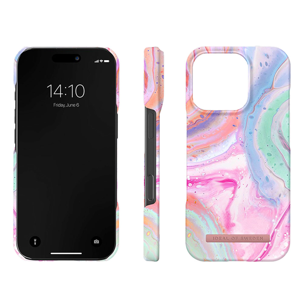 iDeal Fashion Case MagSafe iPhone 16 Pro Pastel Marble