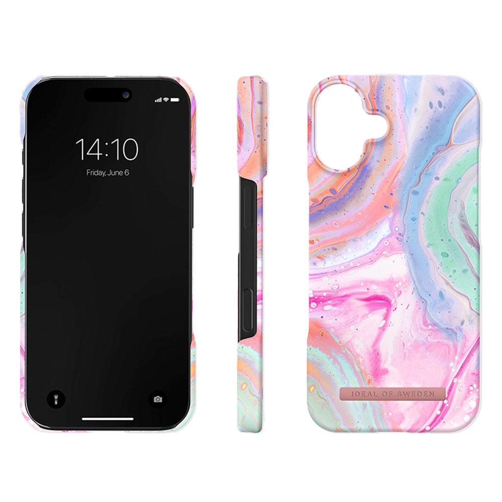 iDeal Fashion Case MagSafe iPhone 16 Pastel Marble