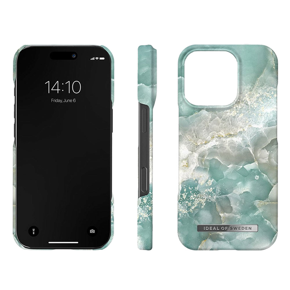 iDeal Fashion Case MagSafe iPhone 16 Pro Azura Marble