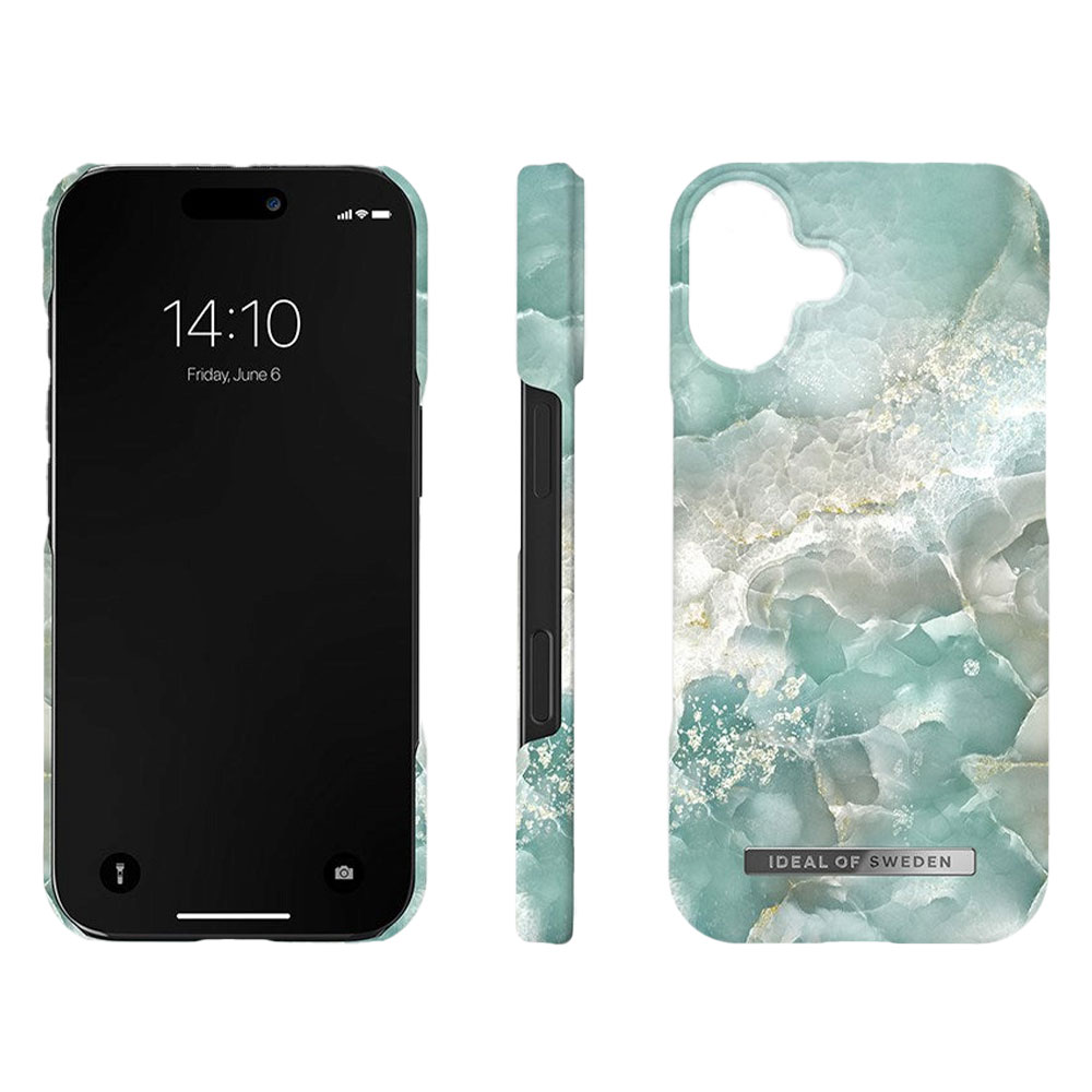 iDeal Fashion Case MagSafe iPhone 16 Azura Marble