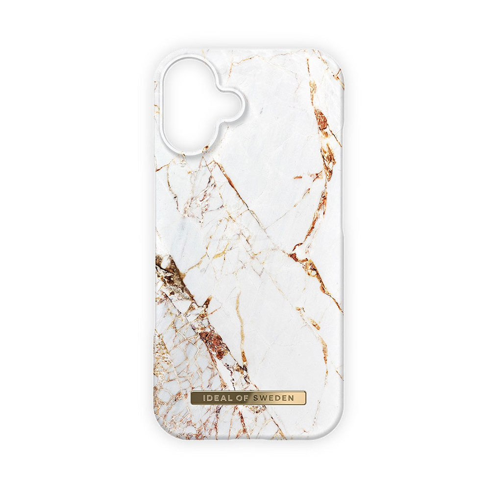 iDeal Fashion Case MagSafe iPhone 16 Carrara Gold