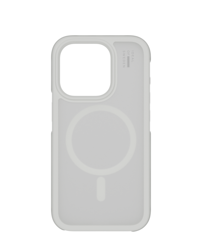 iDeal Bumper Case MagSafe iPhone 15 Pro Cloudy White