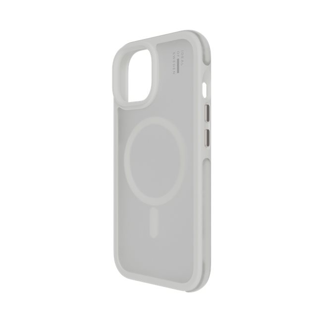 iDeal Bumper Case MagSafe iPhone 15 Pro Cloudy White