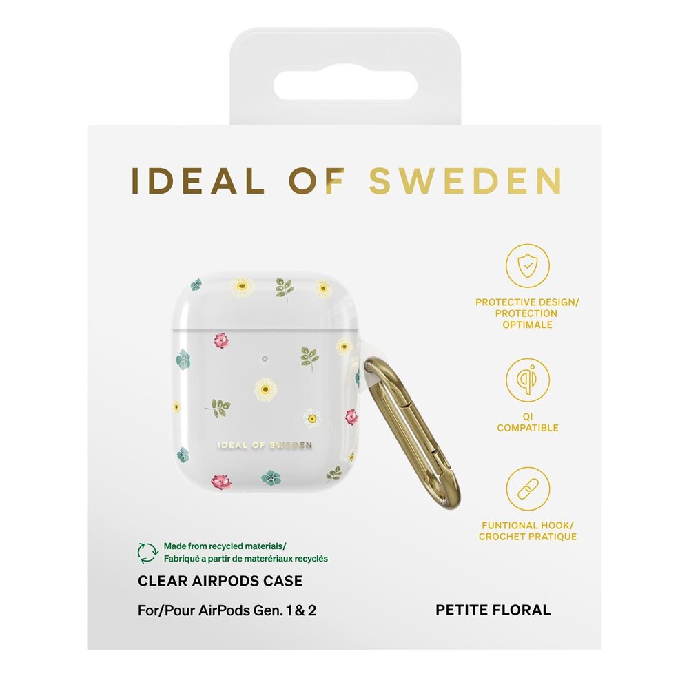 iDeal Clear AirPods Case Gen1/2 Petite Floral