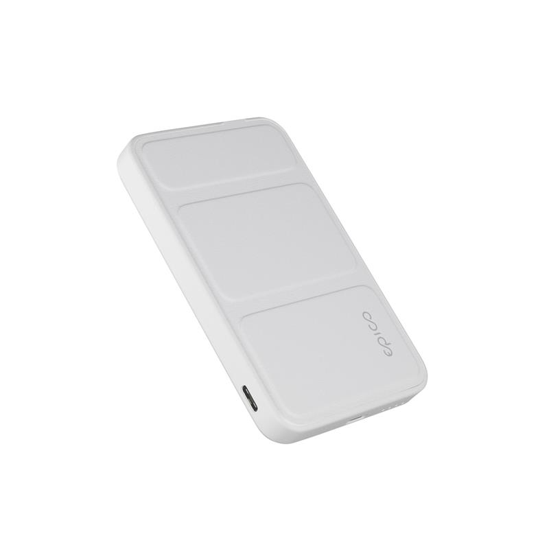 iStores by Epico Mag+ Stand Power Bank 7000 mAh - bílá