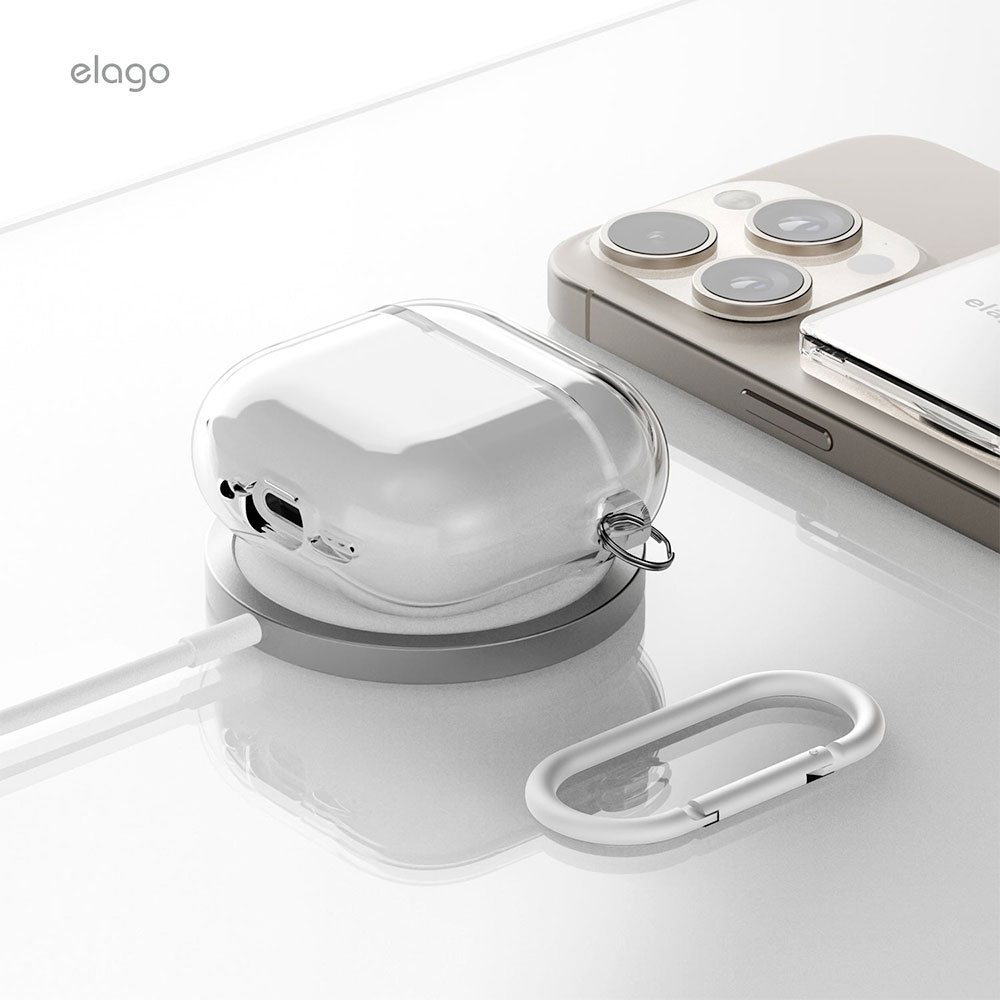 Elago Airpods 4 TPU Hang Case - Clear