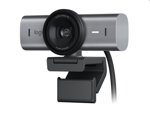 Logitech MX Brio - 4K Ultra HD web kamera - grafitová