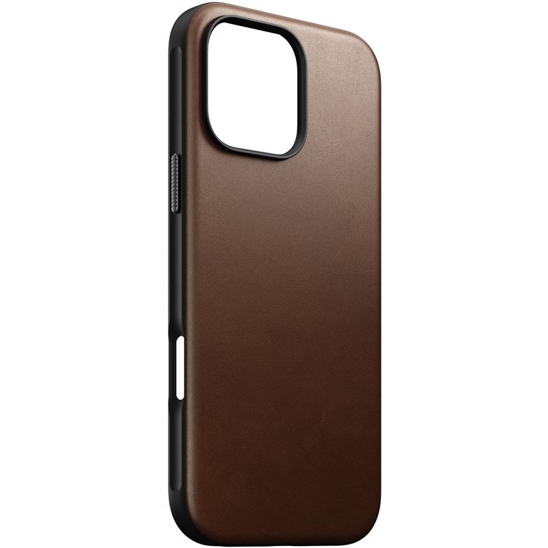 Nomad kryt Modern Leather Case Magsafe pre iPhone 16 Pro Max - Brown
