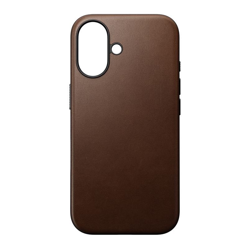 Nomad kryt Modern Leather Case Magsafe pro iPhone 16 - Brown