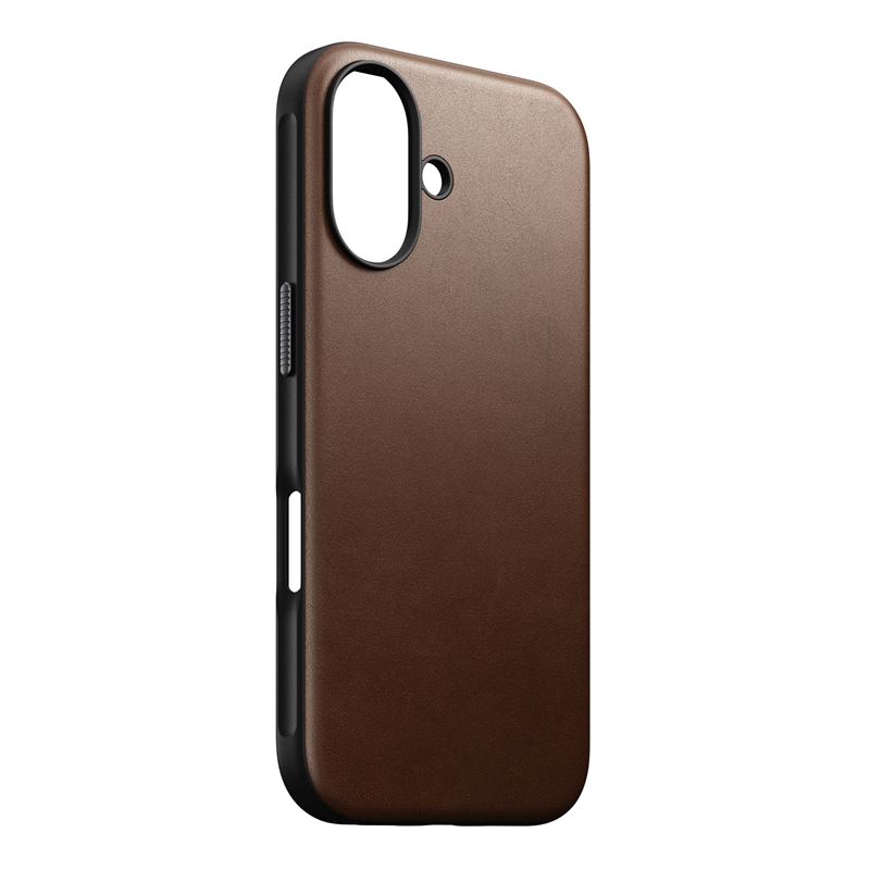 Nomad kryt Modern Leather Case Magsafe pro iPhone 16 - Brown